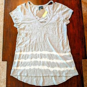 Anthropologie Left of Center Top